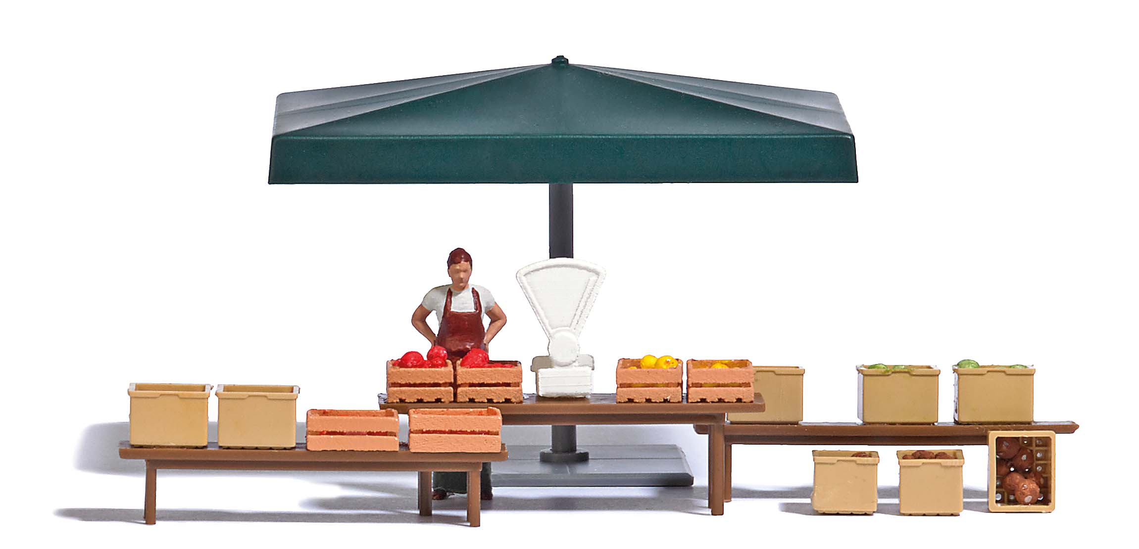7915 Marktstand Gemüse