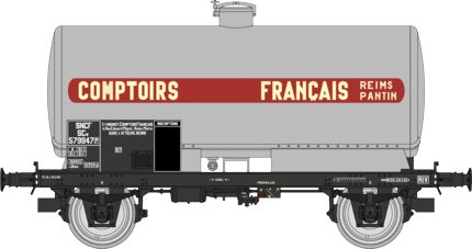 REE Modeles WB-712 SNCF COMPTOIR Kesselwagen OCEM 29 Ep.3
