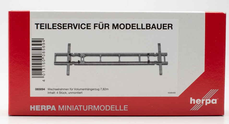 085694 Wechselrahmen für Volumenhängerzug 7,82