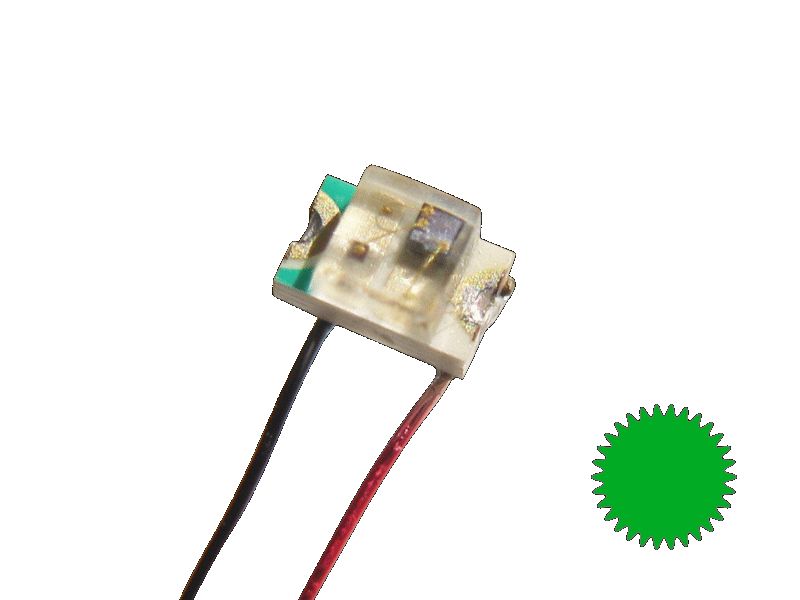 50249 LED SMD 0805 Blink LED mit Lackdraht gr