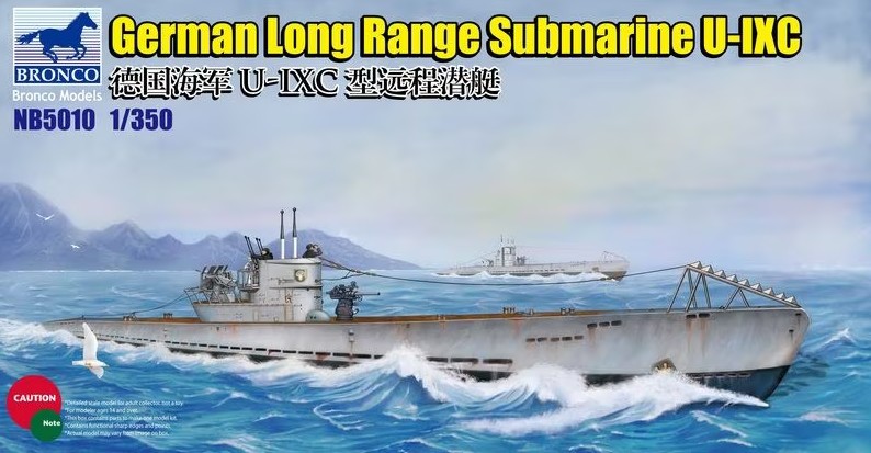 NB5010 German Long Range Submarine Type U-IXC
