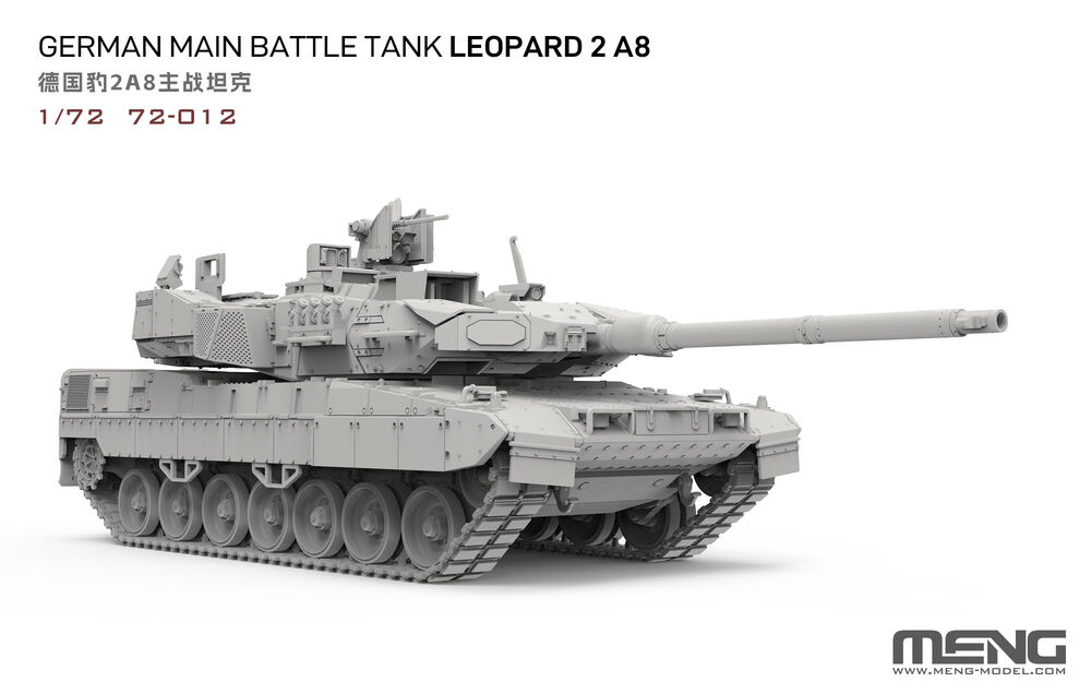 MENG 72-012 German Main Battle Tank Leopard 2 A8