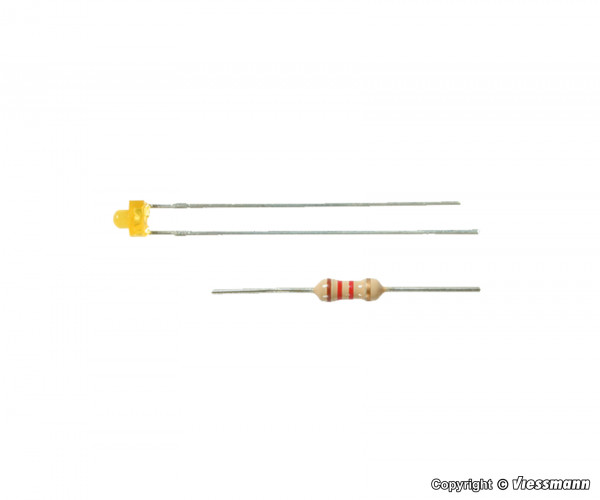 3555 3 gelbe LEDs