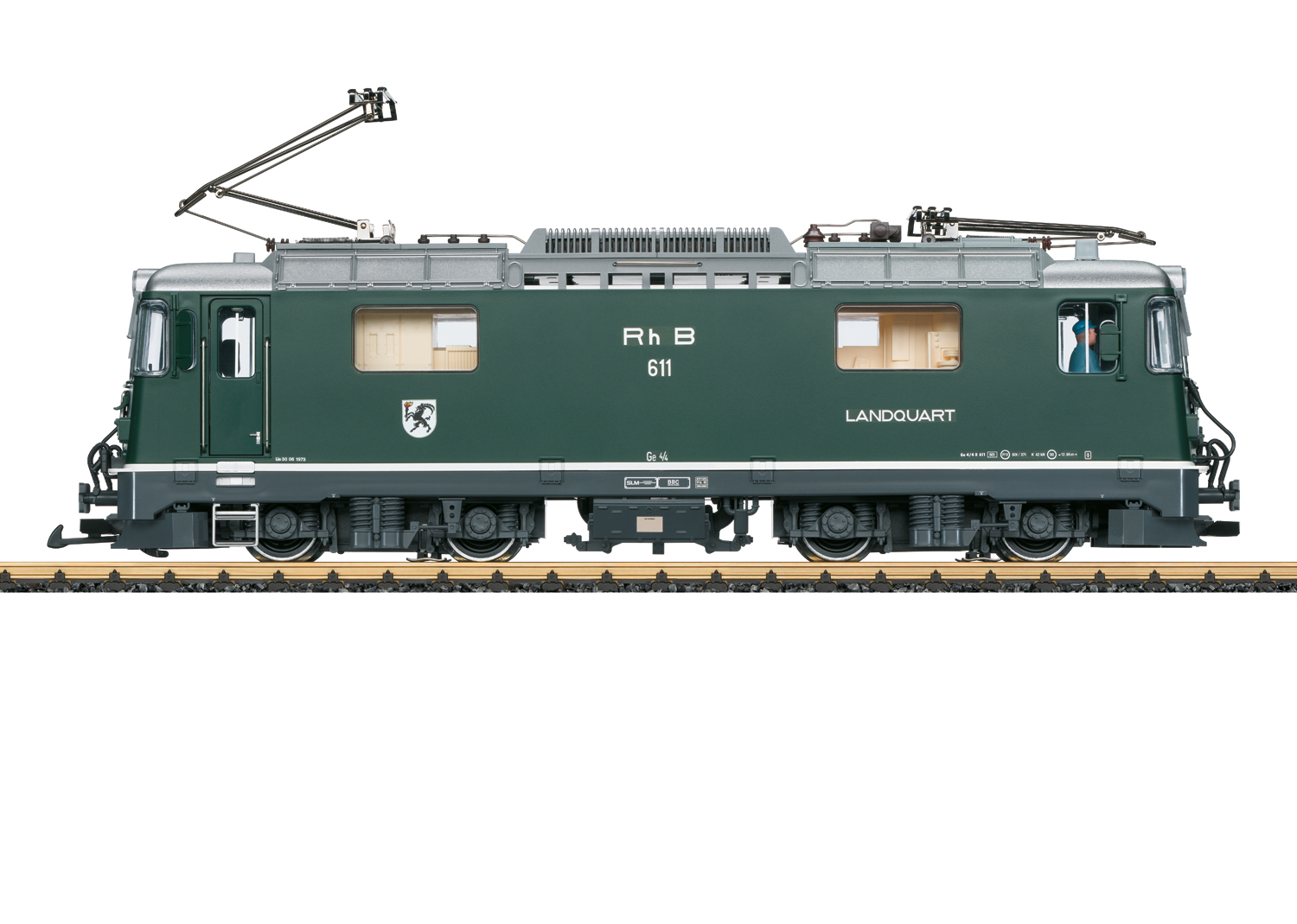 28447 RhB E-Lok Ge 4/4 II 611 Ep.6
