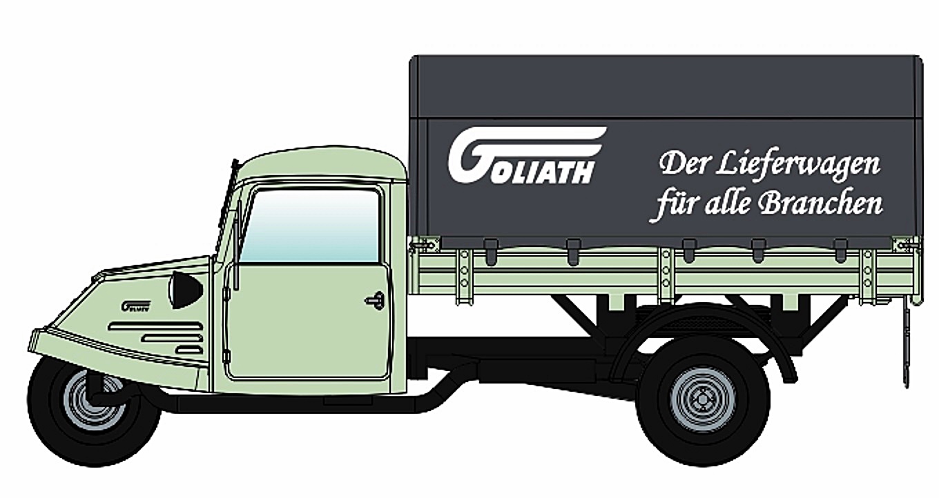 NA88192 Goliath GD 750 Pritsche/Plane Werbewg