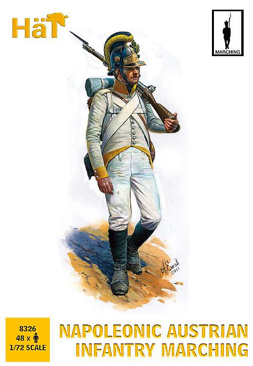 8326 Österreichische Infanterie, marschierend