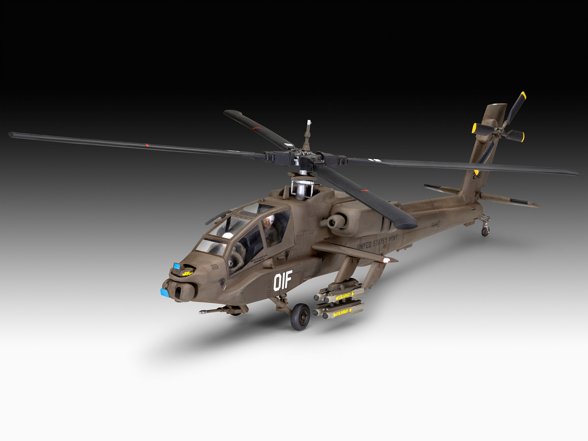 Revell 63824 ModelSet: AH-64A Apache
