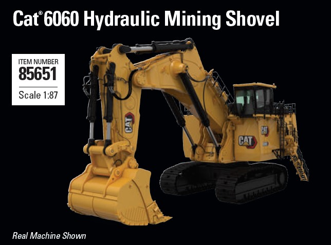 DM Diecast Masters 85651 CAT 6060 Hydraulic Excavator