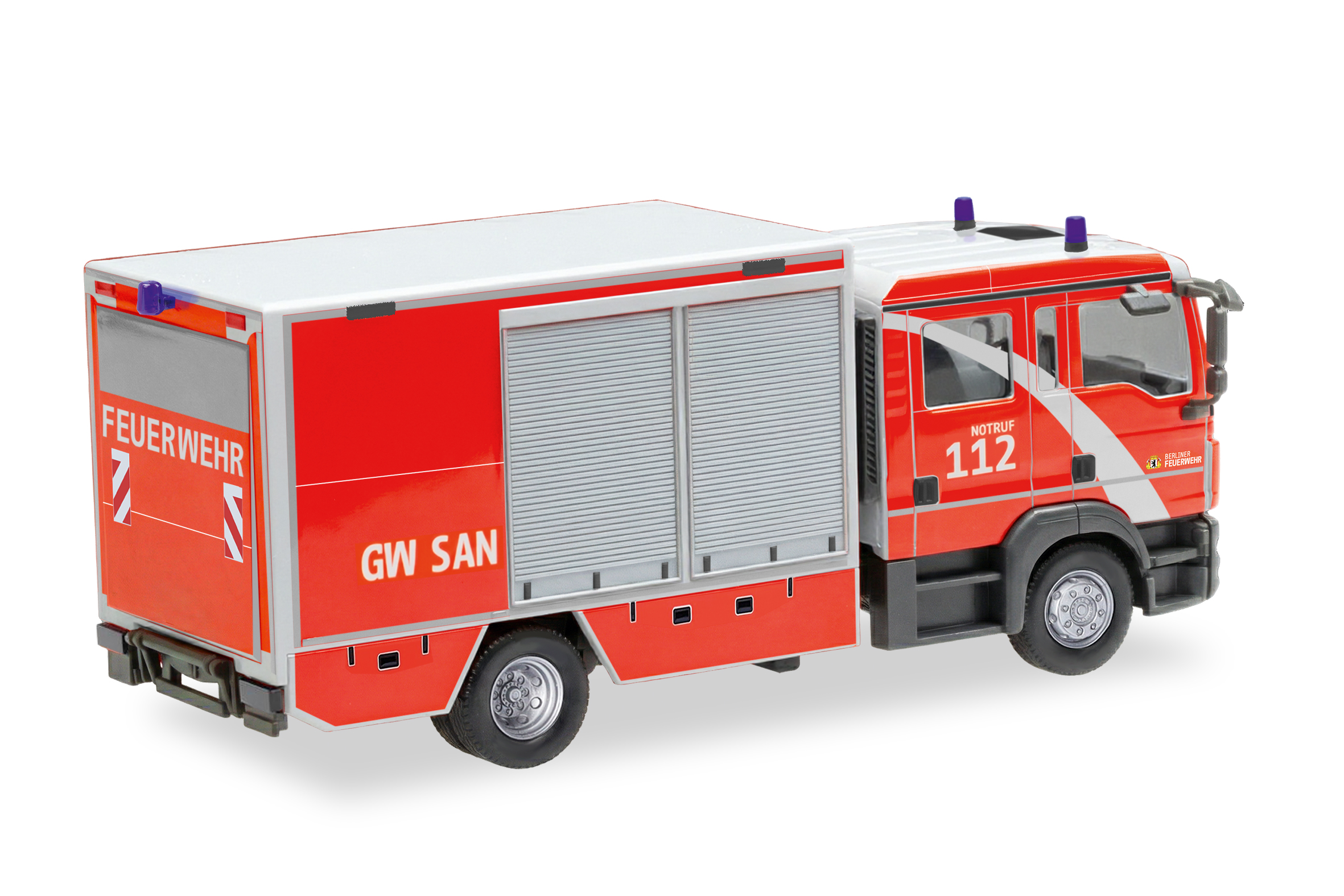 Herpa 099585 MAN TGL Euro6 GW-SAN Berliner Feuerwehr