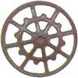2040 Ajax Type Brake Wheels pkg(8)