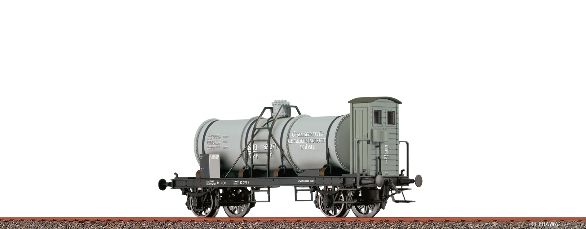 Brawa 50783 SBB Kesselwagen Z [P] Ep.1