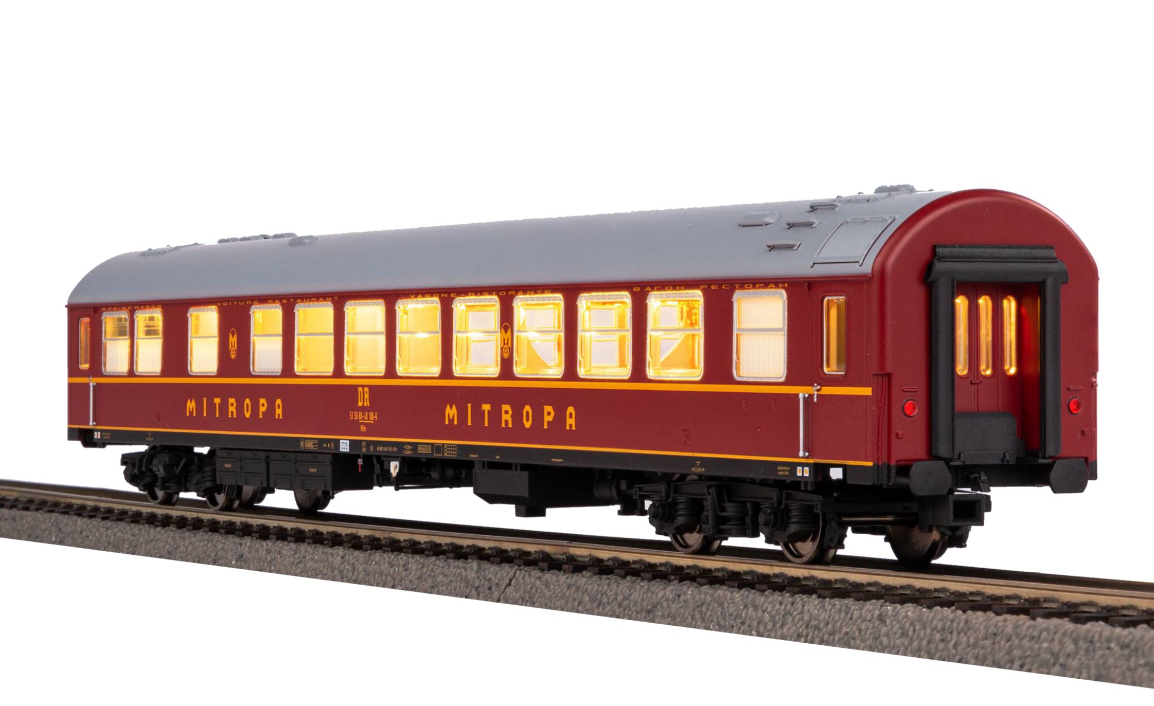Piko 55921 DR Speisewagen Wrm 61 Ep.4 AC