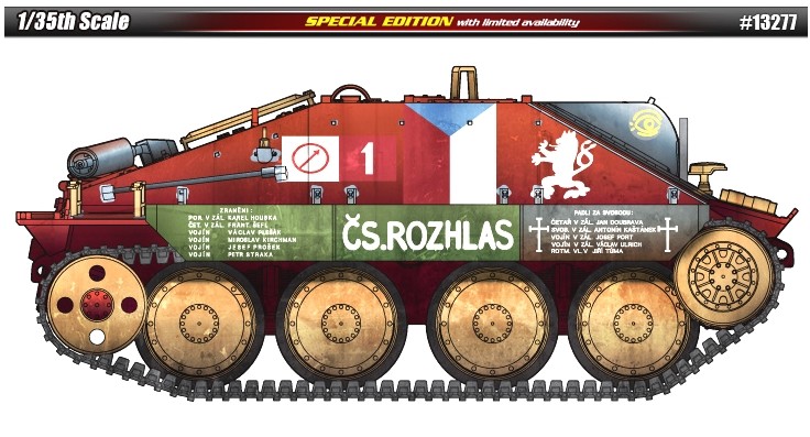 13277 Jagdpanzer 38(t) Hetzer 'Prag 1945'