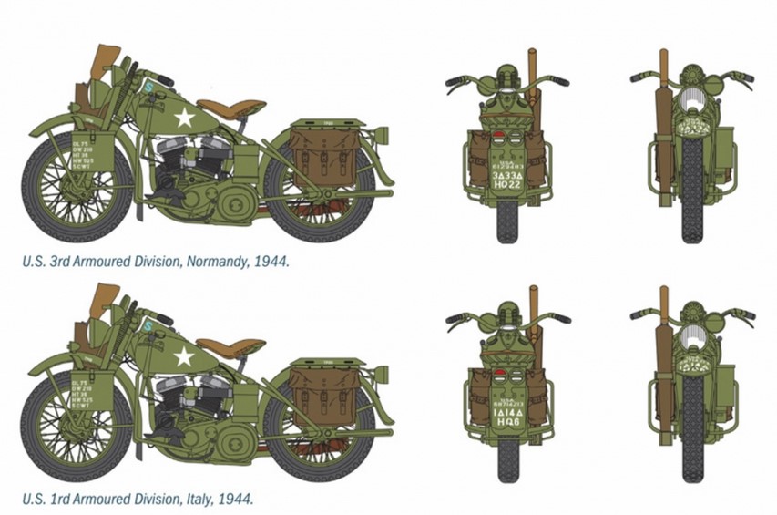 0322 US Motorräder WWII