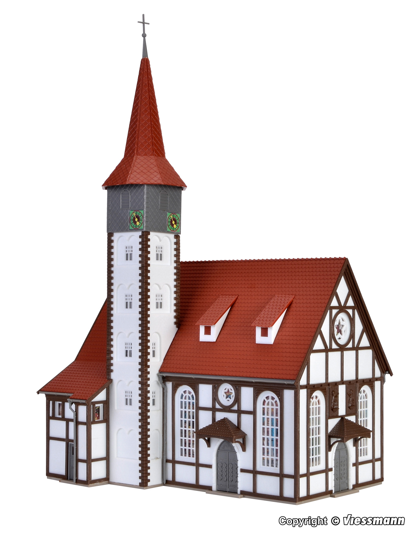 43768 Fachwerkkirche Altbach