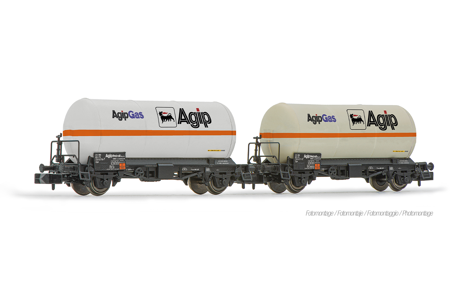 Arnold HN6693 FS Gaskesselwg. "AGIPgas" Set 2tlg. Ep.4