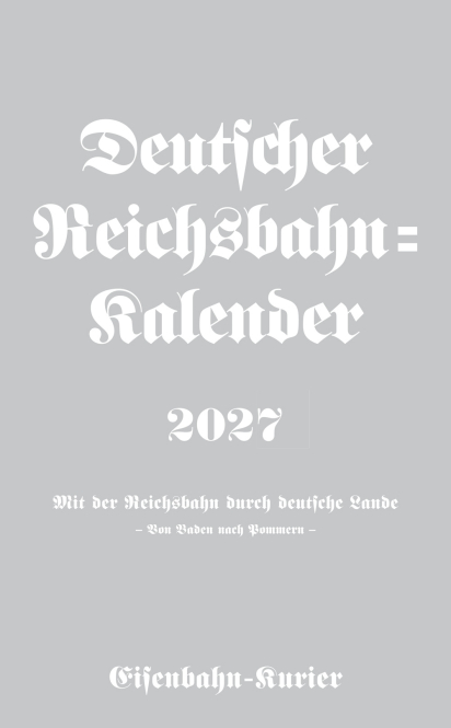 5972 Deutscher Reichsbahn-Kalender 2027