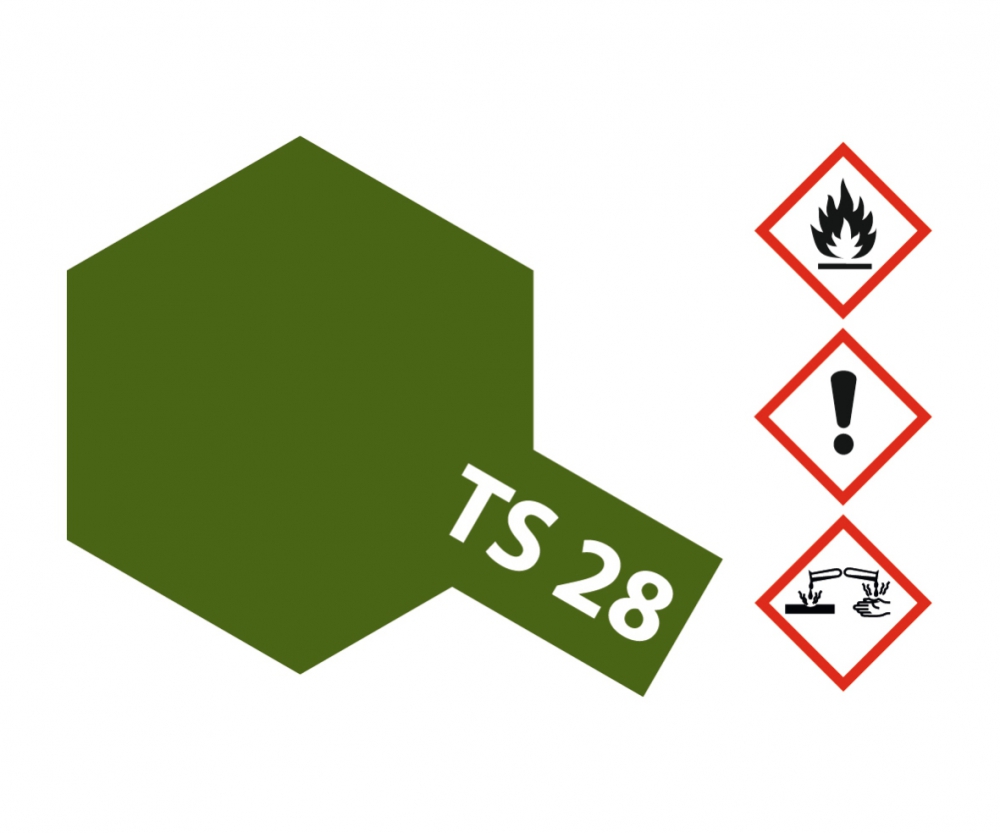 85028 TS28 - Spray Olive-Drab 2 100ml (m)