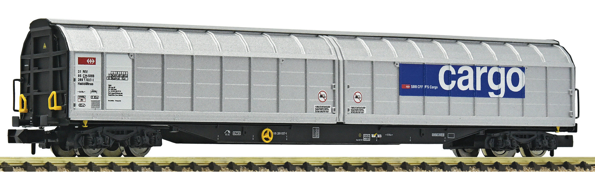 6660064 SBB Cargo Großraum-Schiebewandwagen Ep.6