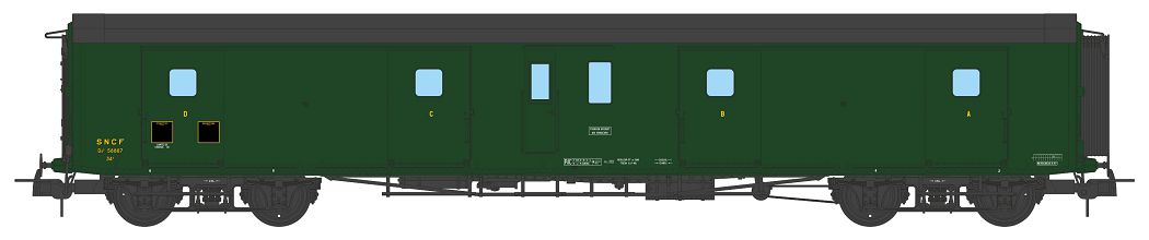 VB-362 SNCF Gepäckwagen 4-achs Ep.3