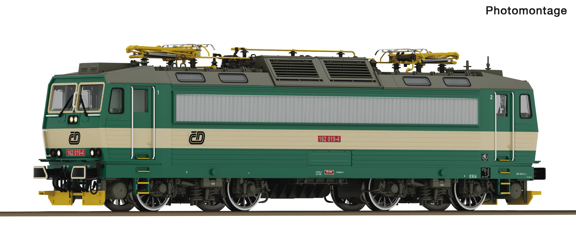Roco 7500245 CD E-Lok Rh 162 019-4 Ep.5
