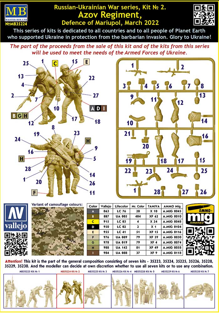 Master Box Ltd. MB3522 Germ Infantry in Action 1941-42