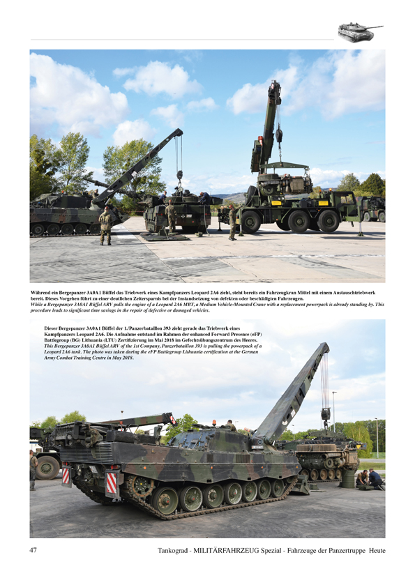 Tankograd TG5093 Fahrzeuge der Panzertruppe - Heute