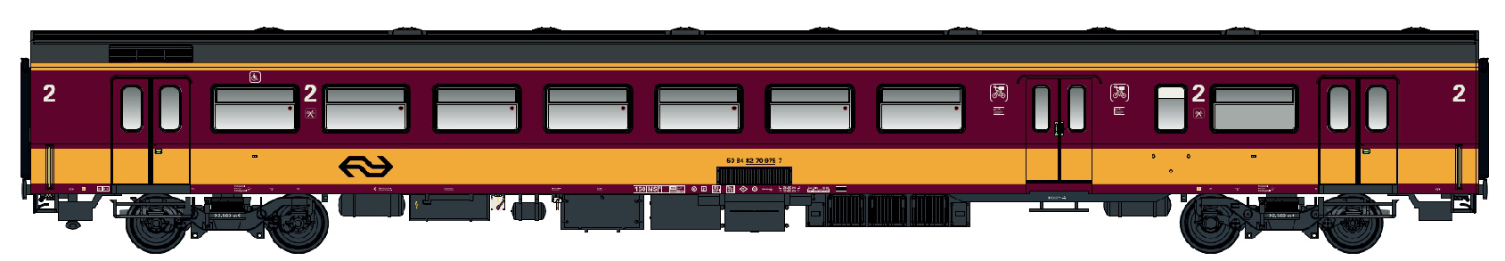 44265 NS Benelux Reisezugwagen ICR BKD Ep.4/5