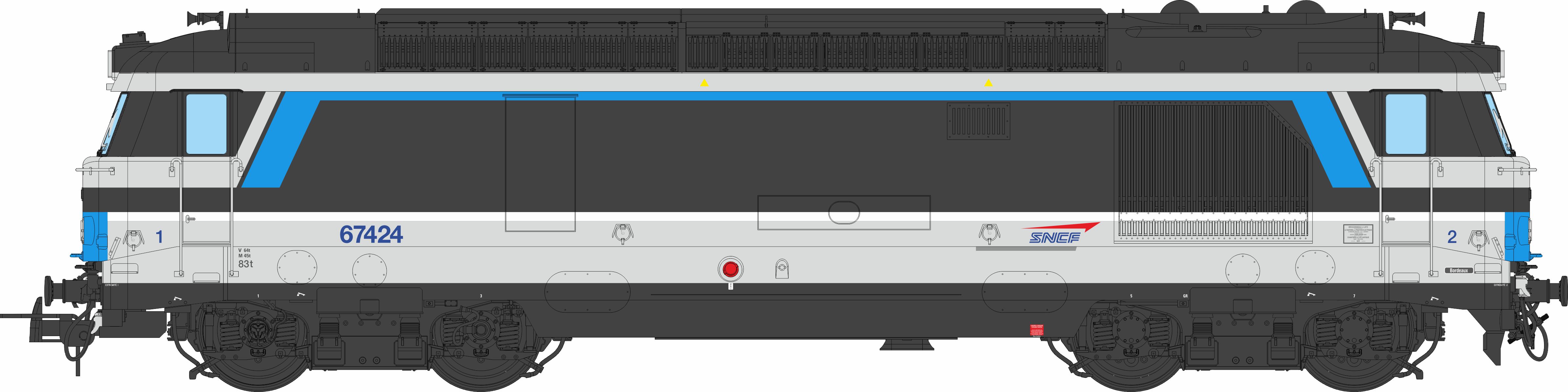 MB-240 SNCF Dieselok BB 67424 ISABELLE Ep.6