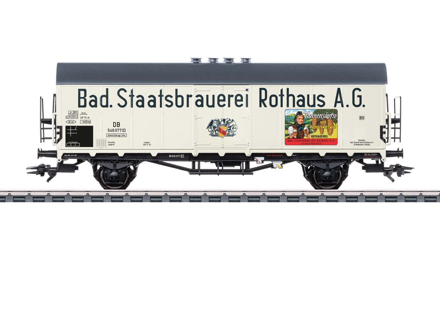 46805 DB ged. Güterwagen "Tannenzäpfle" Ep.3
