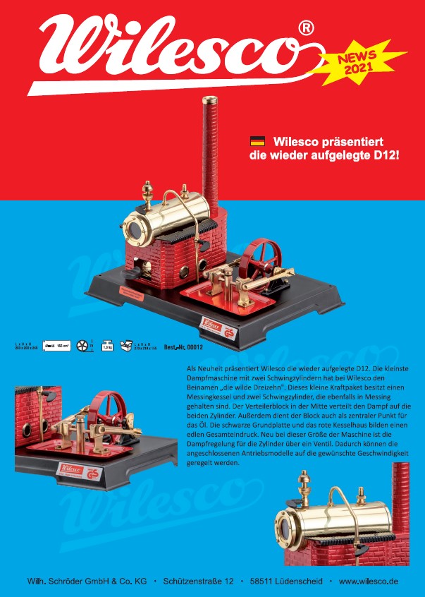 00012 D12 Dampfmaschine