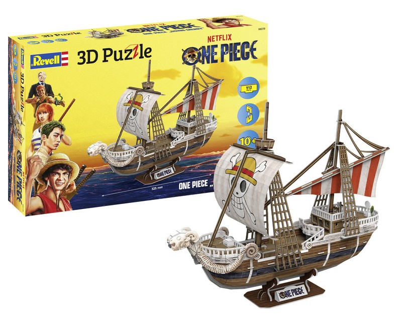 00270 Revell 3D Puzzle: One Piece Going Merry