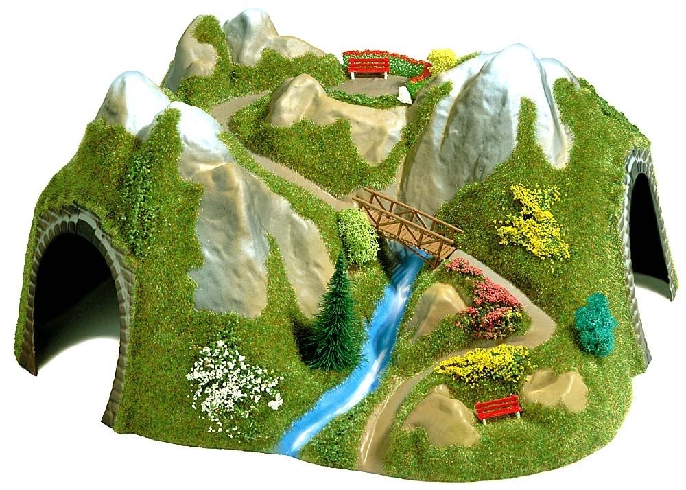 3021 Ecktunnel mit Brücke