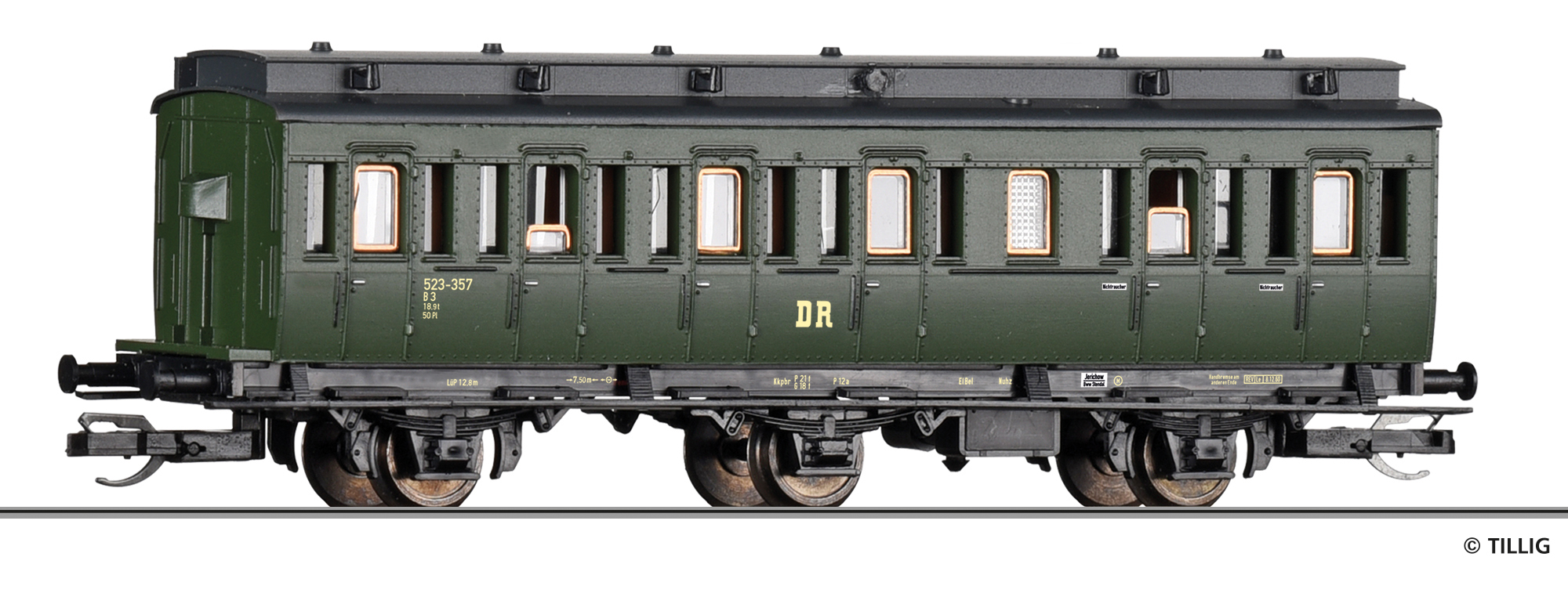 Tillig 13157 DR Reisezugwagen Ep.3