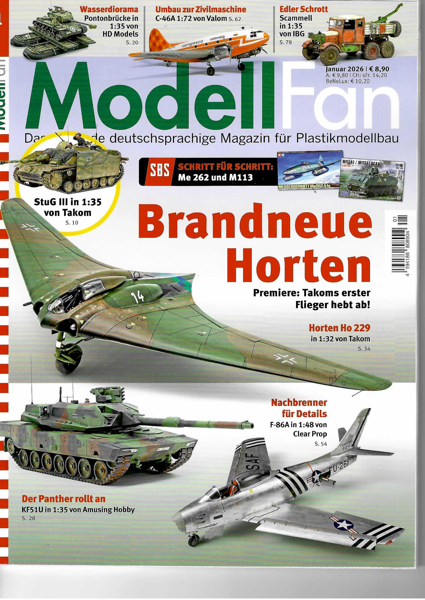 0126 Modell Fan - Ausgabe Januar 2026