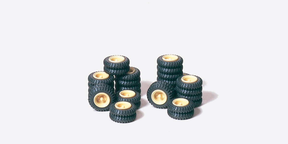 21038 Räder-Set Zirkus Krone, elfenbein
