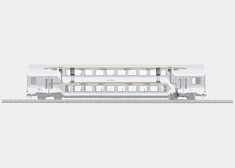 Märklin 73140 Innenbeleuchtung Doppelstockwagen
