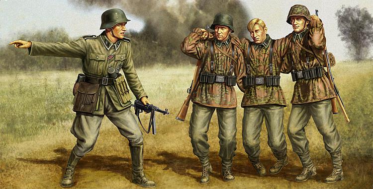 84417 Rettungsaktion aus Kursk - 4 Figuren