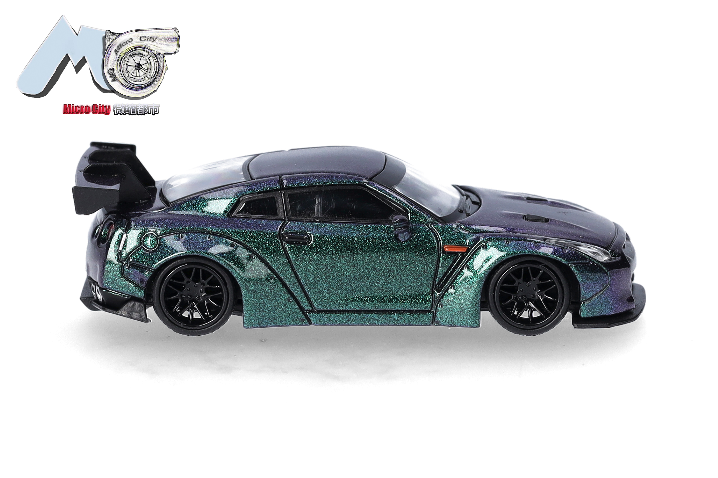 Herpa 87MC000010 MicroCity: Nissan GTR 35 Flip-Flop