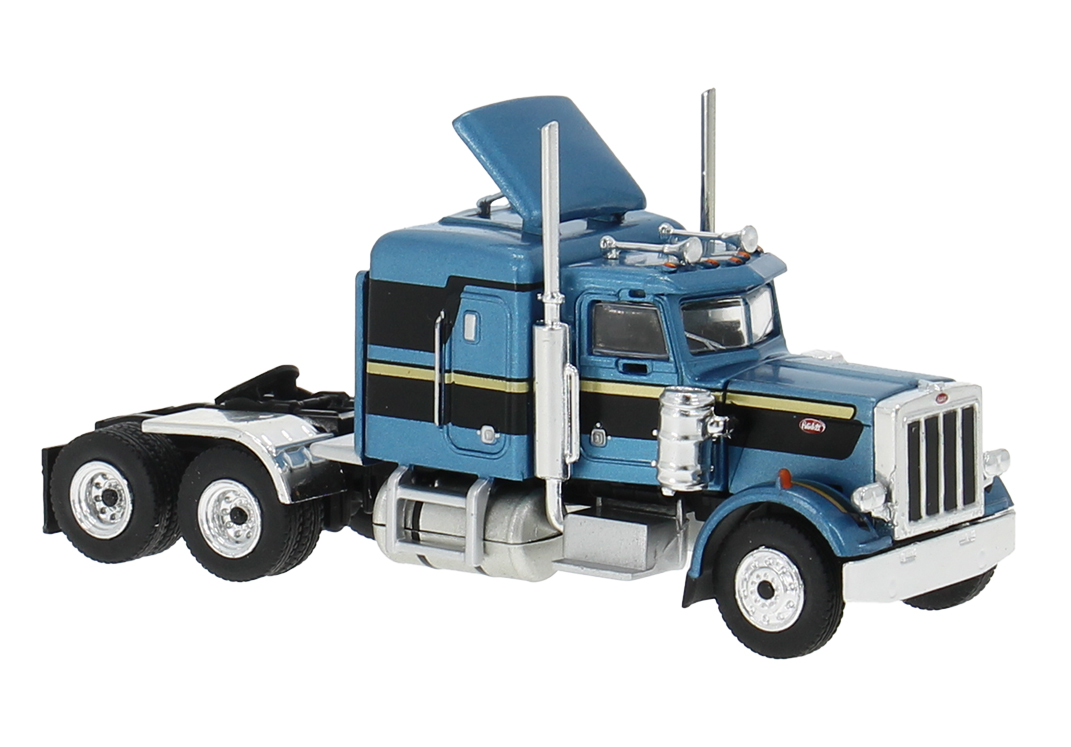 85718 Peterbilt 359 SZM (3a) blau/schwarz