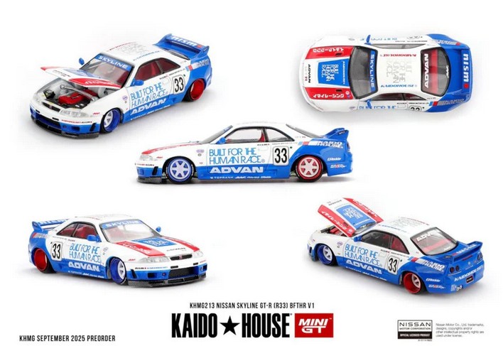 KHMG213 KaidoHouse: Nissan GTR (R33) BFTHR