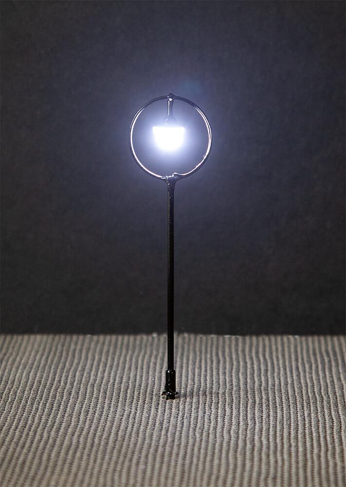 180105 LED Parklaternen Kugel-Hängel. 3 Stück