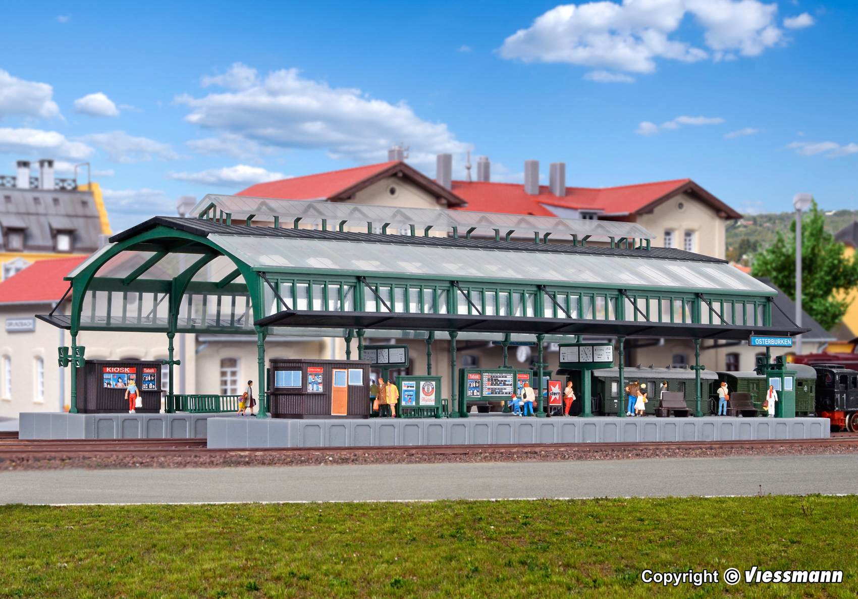 Kibri 37760 Bahnsteighalle
