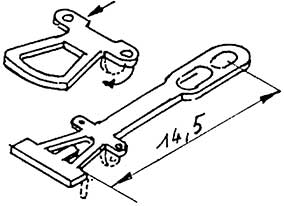 8620 Mittelpufferkuppl.  Mallet 2St