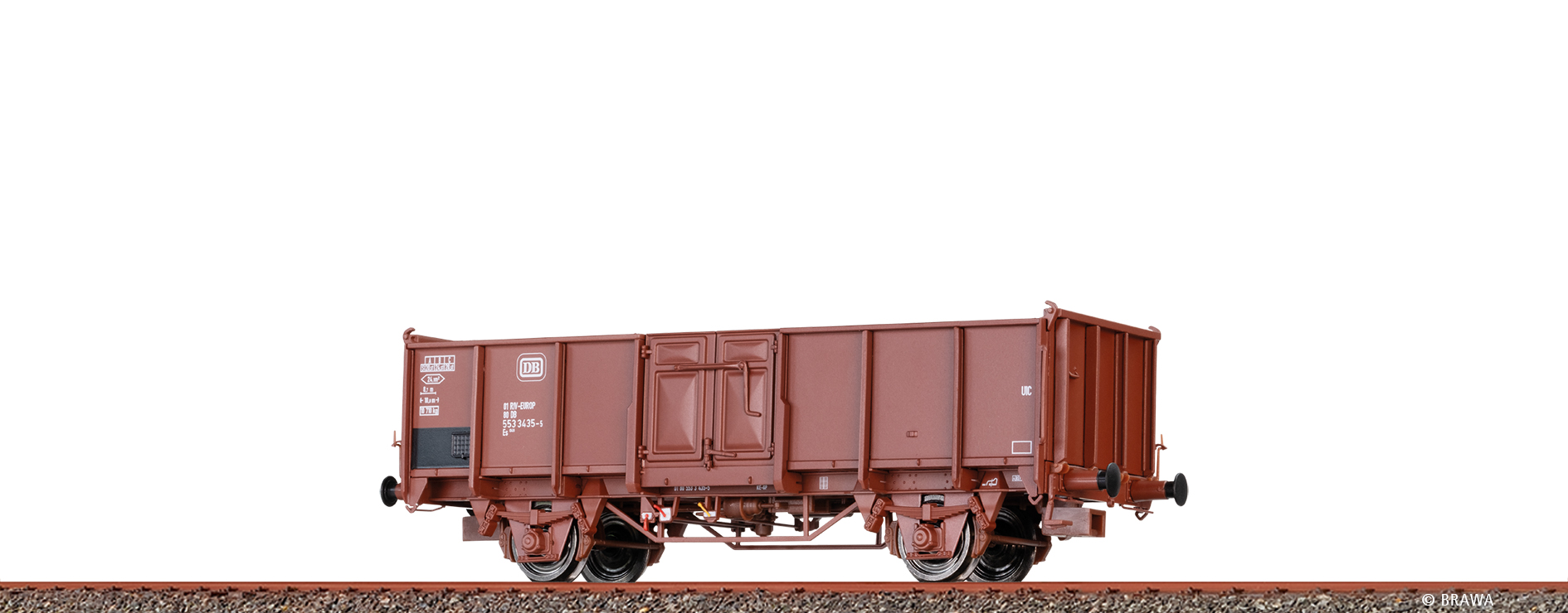 Brawa 50063 DB offener Güterwagen Es045 Ep.4