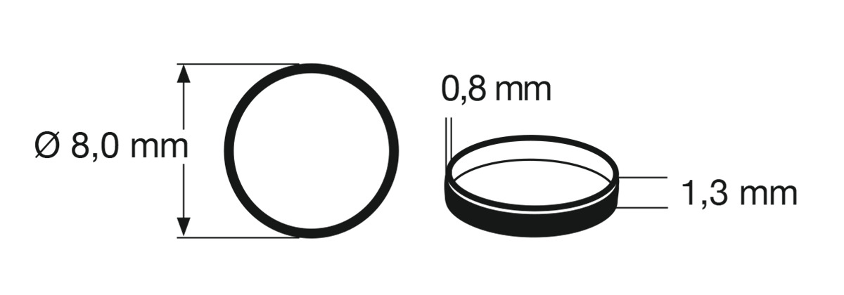 648009 Haftreifen-Satz 8 mm