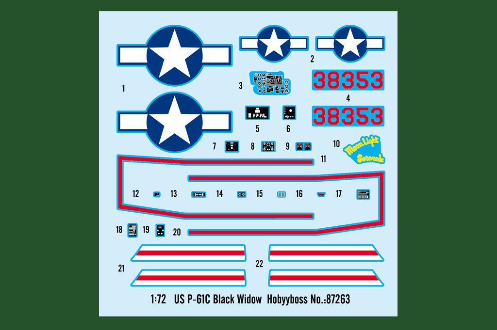 HobbyBoss 87263 P-61C Black Widow