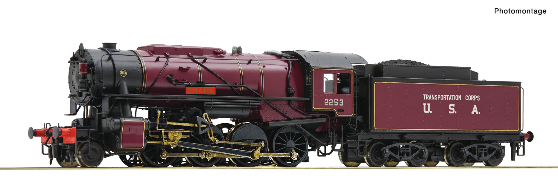 7120058 USATC Dampflokomotive S160 #2253 Ep.2 AC