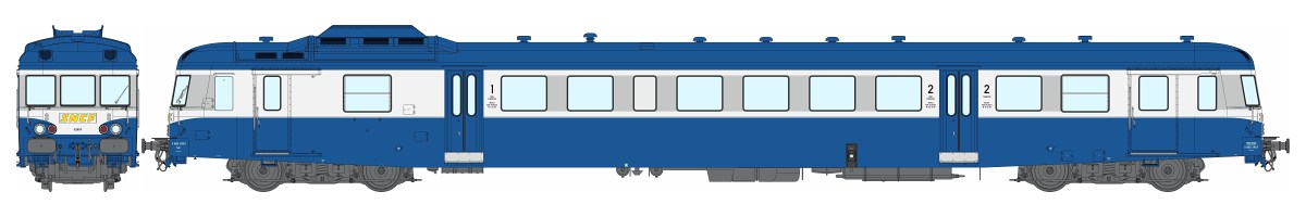 MB-232S SNCF Triebwagen Serie X-2800 Ep.4/5