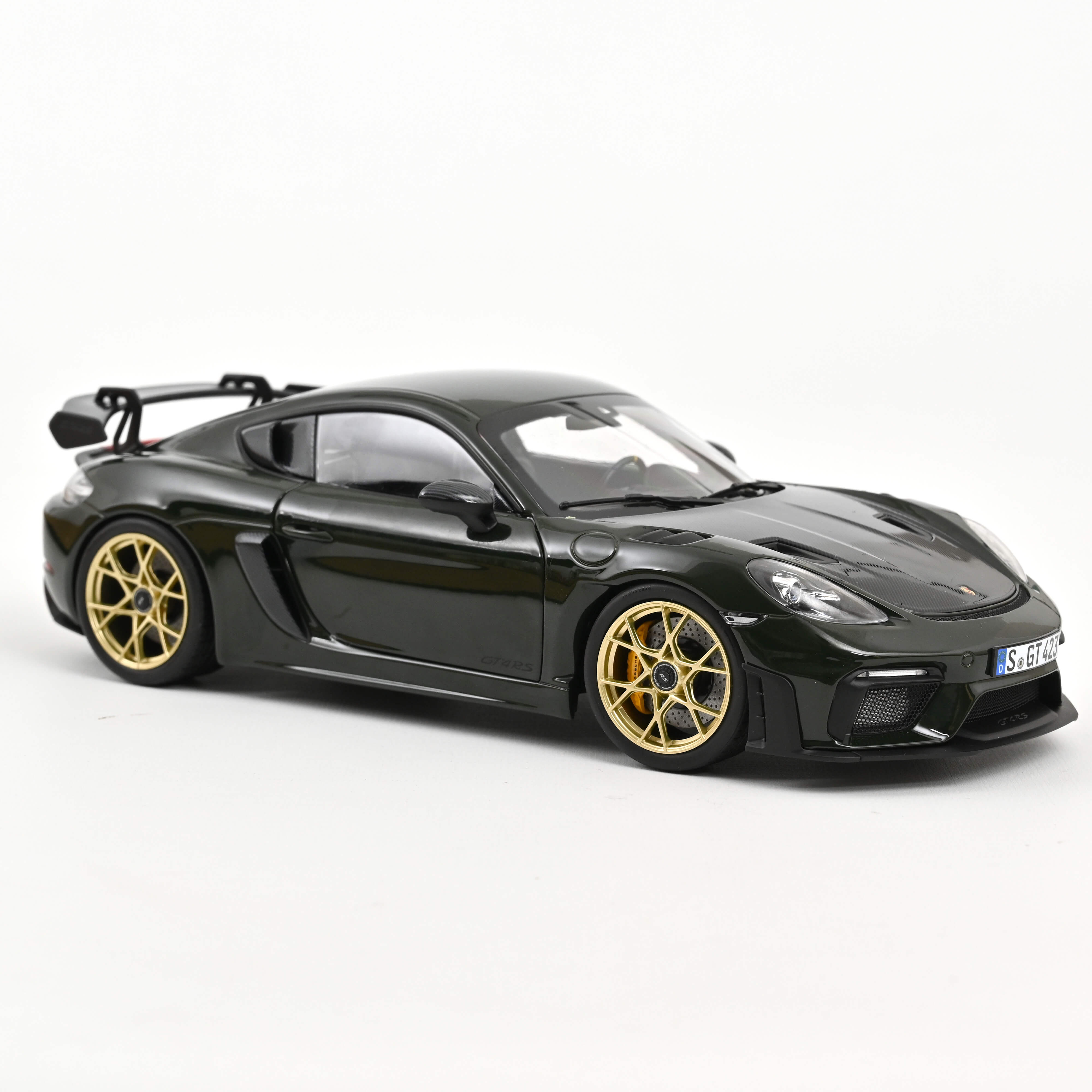 Norev 187250 Porsche Cayman GT4 RS w/Weissach green